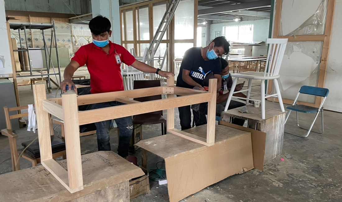 カンボジア工場について | 株式会社 三吉